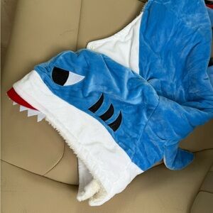 Blue Shark Costume Hoodie
